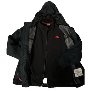 The North Face Kids Dryvent 3-in-1 Triclimate Fleece Lined Jacket Size 10-12 EUC